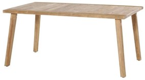 4 Seasons Outdoor | Venice 170 cm teak tafel met teak poot  Tuintafel     weerbestendig