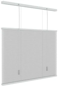 Decosol Plisségordijn honingraat lichtdoorlatend 60x180 cm wit