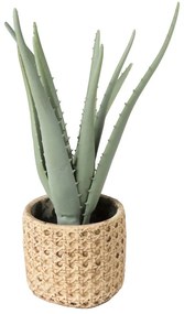 Aloe vera kunstplant - 33 cm