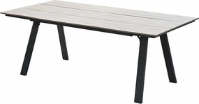 Garden Impressions Stevie tuinset 7-delig - Braga tuintafel 220x100 cm