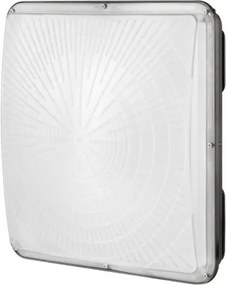 VEVOR LED-luifelverlichting, 150W 16500lm 5000K daglicht, commerciële en industriële luifelverlichting voor buiten, 12,5" x 12,5" opbouwplafondverlichting voor tankstation, magazijn, garage, straat, winkel, hotel, IP65