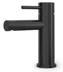 Hotbath BUDDY Wastafelmengkraan - laag model - Geborsteld zwart PVD B103MBP