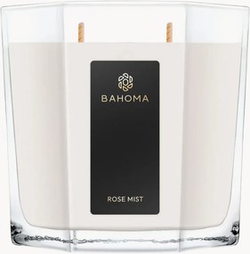 Handgemaakte geurkaars Rose Mist (rozenknop, mandarijn)