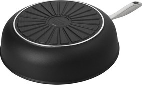 Demeyere Alu Pro 5 Hapjespan met lange steel Ceraforce 24 cm - Alu Pro 5 - Demeyere