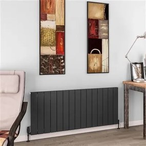 Eastbrook Charlton radiator 140x60cm aluminium 1460W antraciet