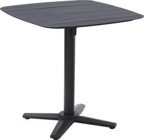 Garden Impressions Franky bistro tuintafel inklapbaar 75x75 cm - donker grijs