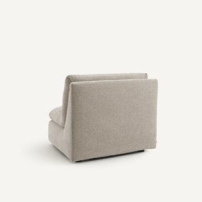 Modulaire hoekzetel in chenille fluweel, Giuliano