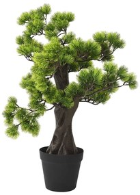 vidaXL Kunstplant met pot pinus bonsai 60 cm groen