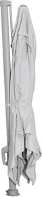 Garden Impressions Hawaii Big Pole II zweefparasol 350x350 cm – frame taupe – doek zand