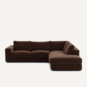 Chenille fluwelen hoekbank, Skander