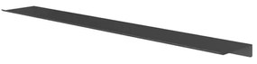Hotbath &MORE Planchet - 80cm - inclusief bevestigings rails - Geborsteld zwart PVD SH080MBP