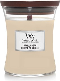 WoodWick geurkaars - Medium Hourglass - Vanilla Bean