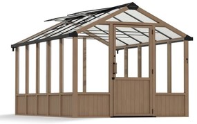 Natura Ceder polycarbonaat serre 2,37 x 3,6 m Palram - Canopia