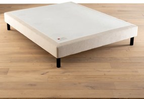 Ensemble matras met veren le Délicatesse + beddenbodem