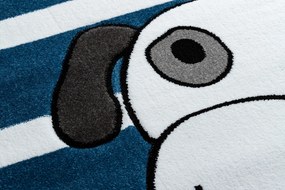 Tapijt PETIT PUPPY HOND HONDJE  blauw