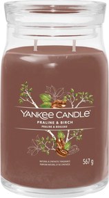 Yankee Candle geurkaars - Praline&amp;Birch - Signature Large Jar