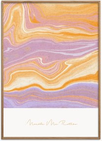 Ingelijste digitale print Marble Me Rothko