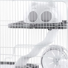 FLAMINGO Hamsterkooi Binky 45x30x44,5 grijs
