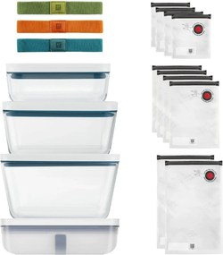 ZWILLING FRESH &amp; SAVE Vacuüm uitbreidingsset, 15-delig, La-mer - FRESH &amp; SAVE - ZWILLING