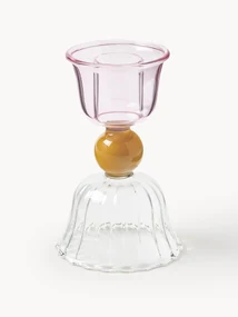 Kaarshouder Perle van borosilicaatglas