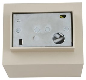 Moderne wandlamp beige G9 vierkant - Sola