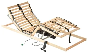vidaXL Lattenbodem met 28 latten 7 zones elektrisch 80x200 cm