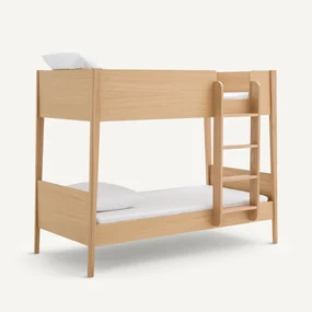 Stapelbed in fineereik met bedbodem Alceste