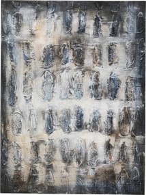 Abstract Schilderij Grijs Beige