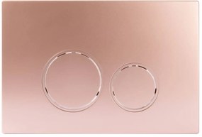 StarBlueDisc Doppio 55 bedieningspaneel rose gold voor Geberit Sigma 12cm (UP320)