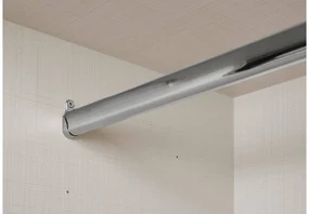 Goossens Kledingkast Big Choice Type 01 163, Slaapkamerkast 280 cm breed, 222 cm hoog, 3 glas schuifdeuren