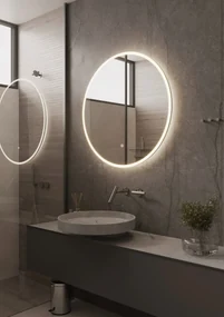 Martens Design Porto spiegel met LED verlichting, spiegelverwarming en touchbediening 100cm