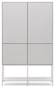 Kave Home Vedrana Grote Bergkast Wit Modern Design - 97.5x40x160cm.