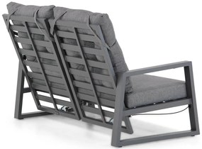 Stoel en Bank Loungeset Aluminium Grijs 4 personen Lifestyle Garden Furniture Batala