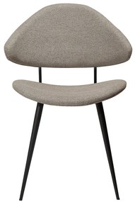 Dan-Form Napoleon Design Eetkamerstoel Grijsbruin Boucle