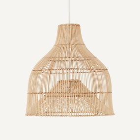 Hanglamp in gevlochten rotan, Kaptilo