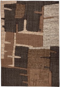 Wollen laagpolig vloerkleed Briton