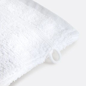 Set van 4 washandjes in bouclette badstof, Zavara
