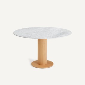 Tafelblad, marmer, diameter 120 cm, Tirondo