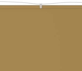 vidaXL Luifel verticaal 60x420 cm oxford stof beige
