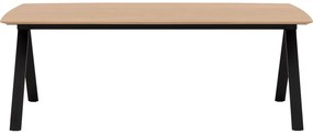 Goossens Excellent Eettafel Uniek, Semi rechthoekig 280 x 100 cm