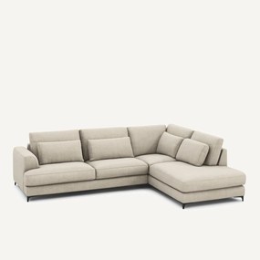 Omvormbare hoekbank rechts, katoen en linnen, Marsile