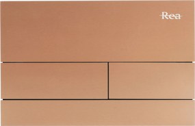 Drukknop voor WC-muurinstallatie K011A-Q Rea T Brush Copper/Brushed Rose Gold