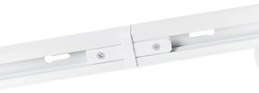 1-fase railsysteem met 6 Spot / Opbouwspot / Plafondspots wit verstelbaar - Magnax Jeana Modern GU10 Binnenverlichting Lamp