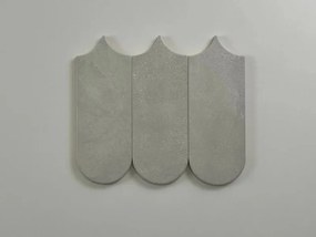 Jabo Alure wandtegel grijs visschub 8x21.5cm