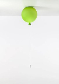 Brokis -   Plafondlamp  Memory Groen geëtst / Zilver  Glas