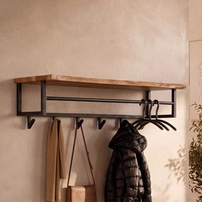 Kapstok Met Houten Plank