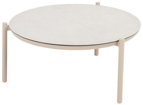 Vic salontafel 73xH35 cm printed ceramic latte Taste 4SO