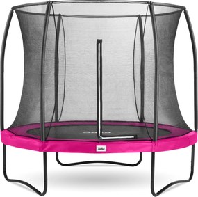 Salta trampoline Comfort Edition - Diameter 213 cm - Rond - Roze