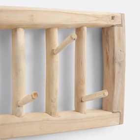 Wandkapstok Ghada, Teak