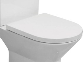 Eastbrook Croxley softclose toiletzitting wit glans
